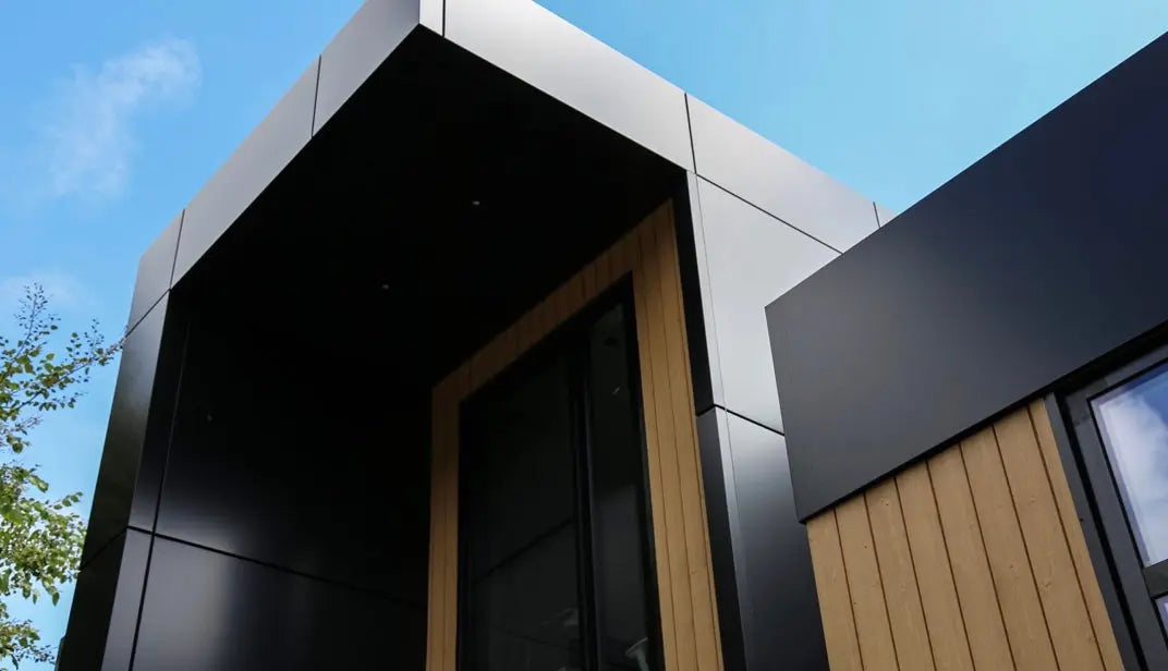 Black Aluminium Composite panels ATLUS MATERIALS