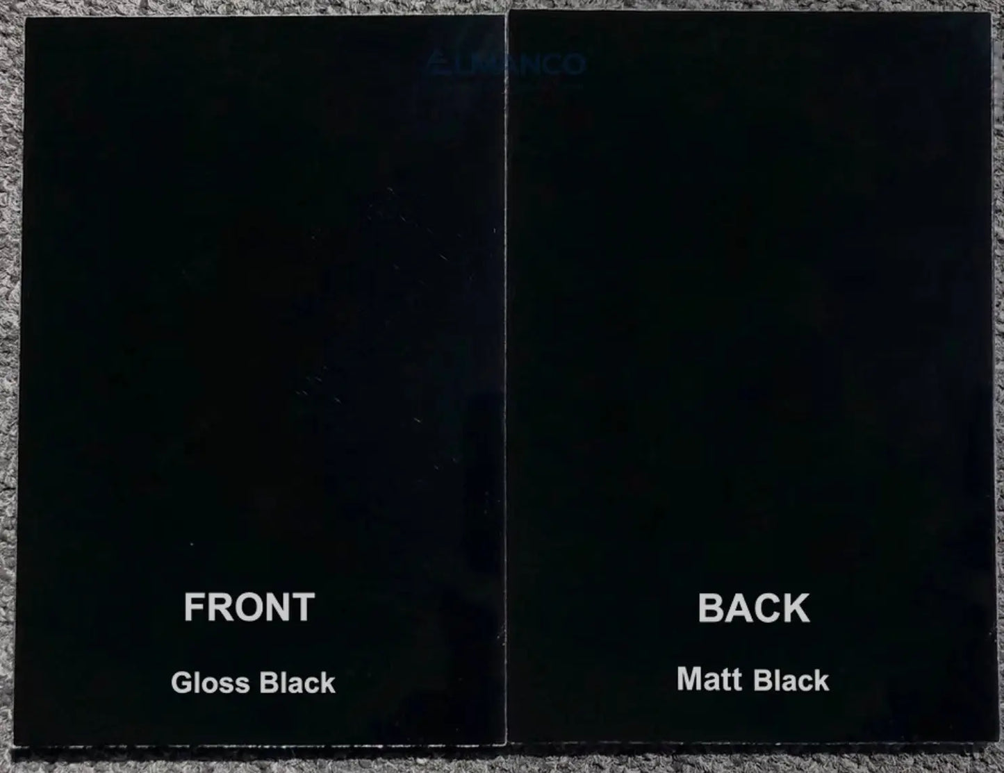 Black Aluminium Composite panels ATLUS MATERIALS